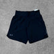 Under Armour speed pocket shorts are the perfect attire for long distance running.