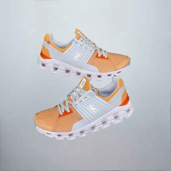 The ON Running cloudswift 2 in the copper frost colourway are becoming very popular among athletes.