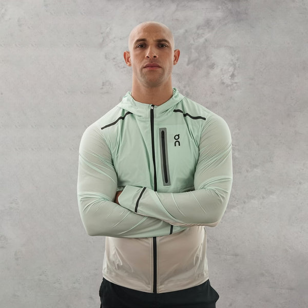 The ON Running weather jacket is an excellent choice of running coat.