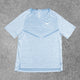 The Nike ADV Tech-knit baby blue is a premium T-shirt, and is excellent for running.