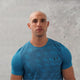 This UA seamless light blue t shirt is bright and colourful.