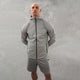 UA rain jacket in grey is a perfect jacket for outdoor actvities.