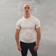 Ua velocity camo T-shirt in silver is an exclusive activewear top.