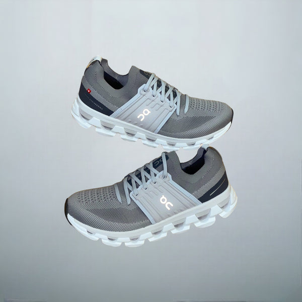 The ON Running Cloudswift 3 in alloy grey is a premium activewear trainer.