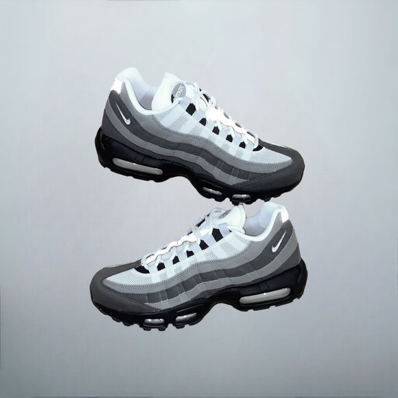 The Nike air max 95 Grey Jewel is one of the most popular sportswear trainers out right now.